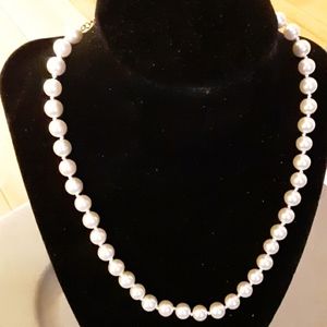 Fresh water pearl  jewelry necklace #445